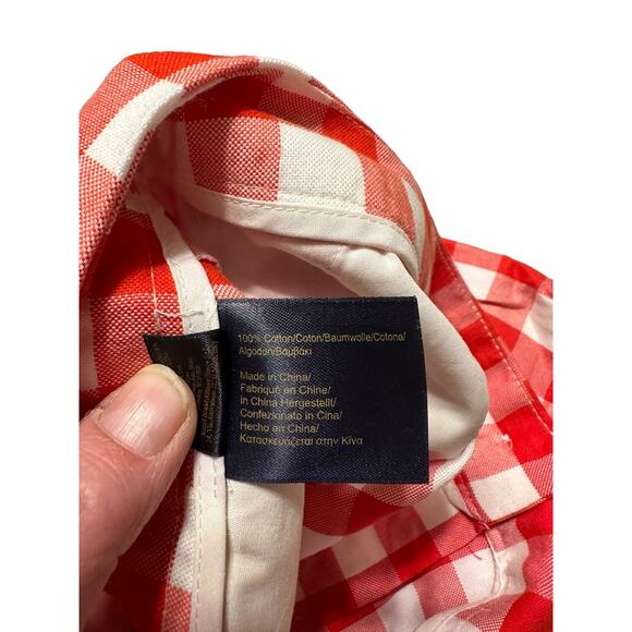Brooks Brothers 346 Red Checkered Shorts size 8 Picnic 4th of July - Picture 4 of 7